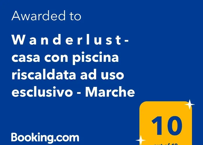 W A N D E R L U S T - Casa Con Piscina Riscaldata Ad Uso Esclusivo - Marche Rustico